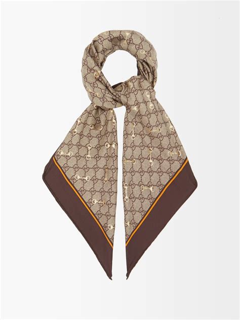 gucci gg jacquard wool silk scarf|Gucci GG Supreme.